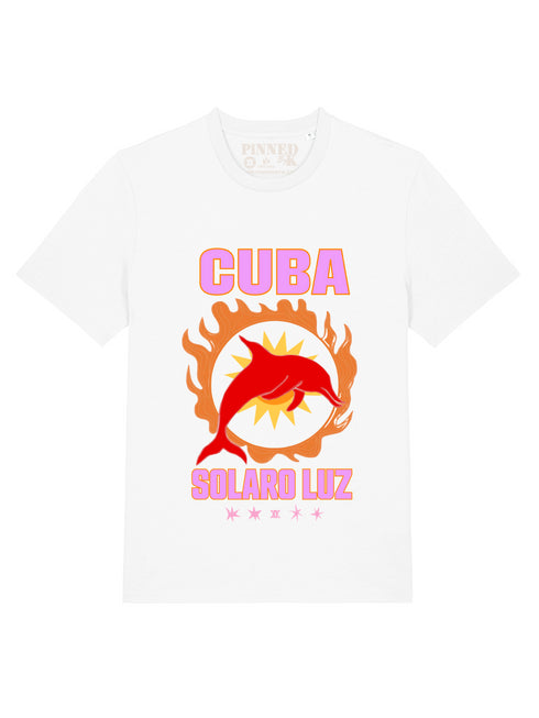 T-shirt white Cuba